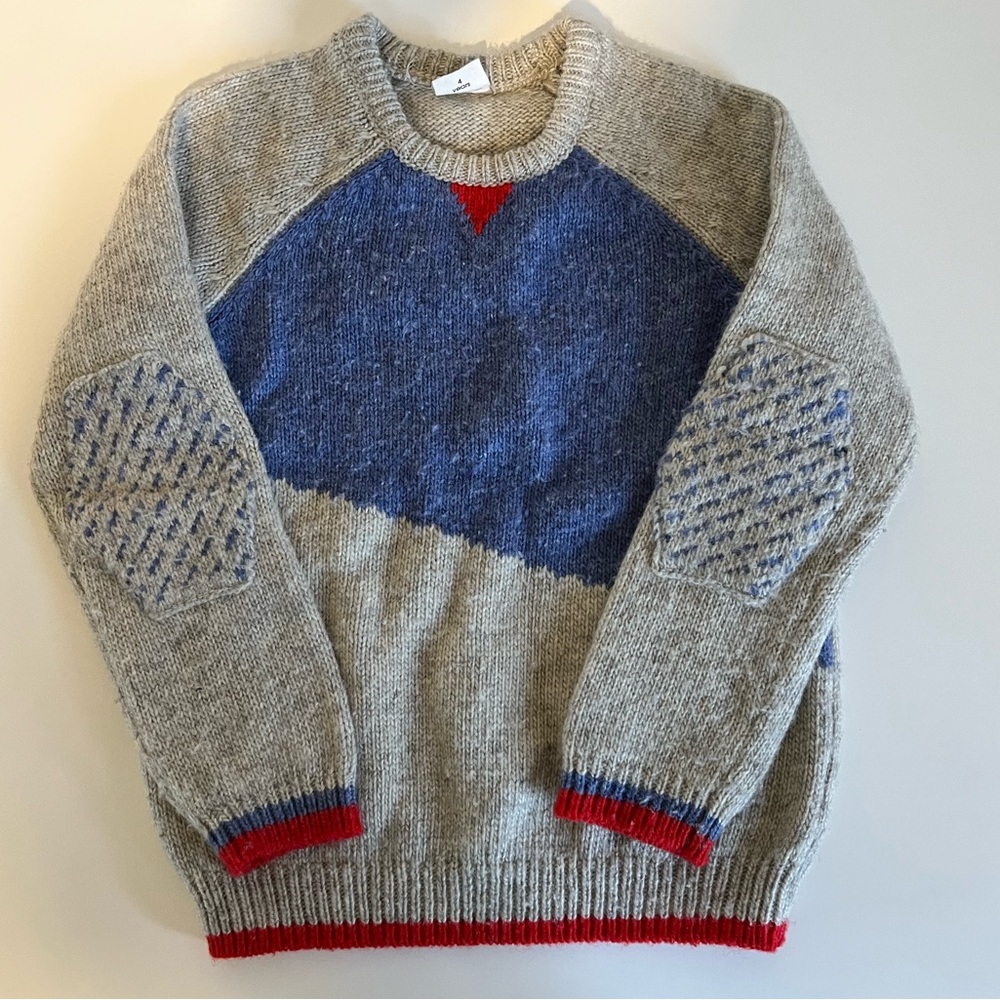 EGG Elbow Patch Sweater